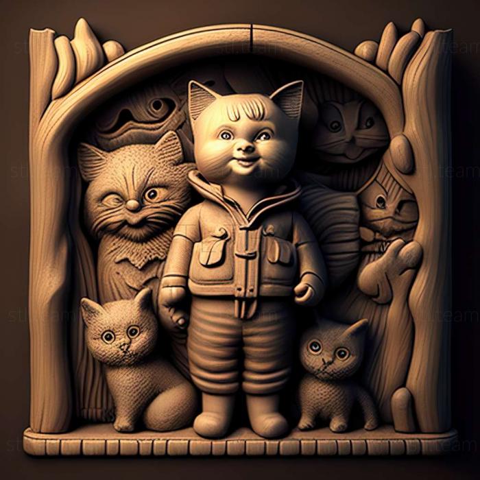 3D model The Purr fect Hero Its Childrens Day (STL)